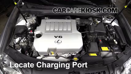 How to Add Refrigerant to a 2013-2016 Lexus ES350 - 2014 Lexus ES350 3